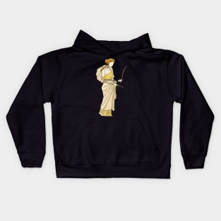 Ladies of the Villa of Ariadne - Diana sticker Kids Hoodie